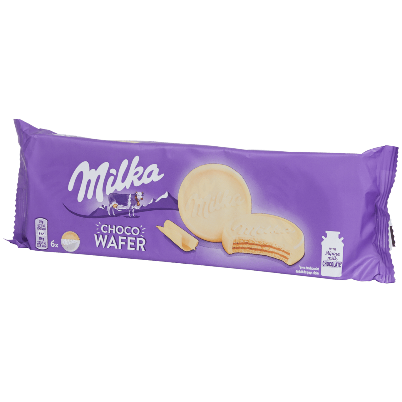 Wafelki Milka Biała czekolada