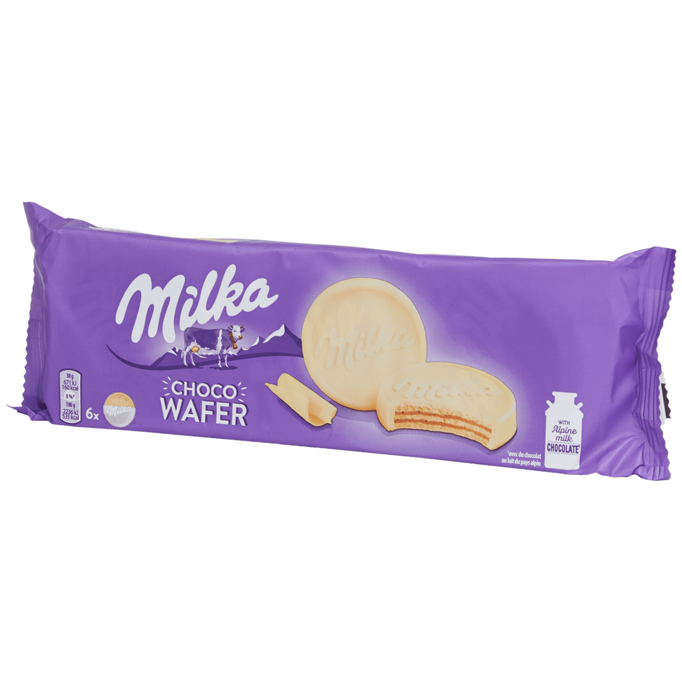 Wafer Milka al cioccolato bianco