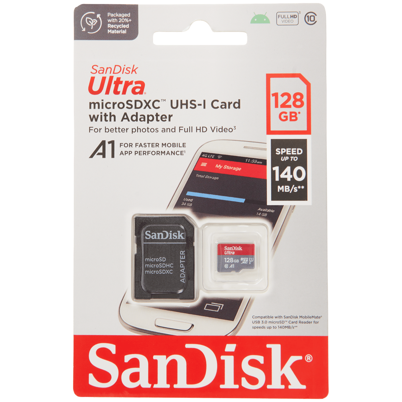 Scheda microSDXC SanDisk Ultra