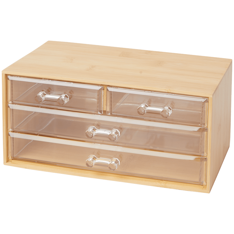 Make-up organizer in bambù