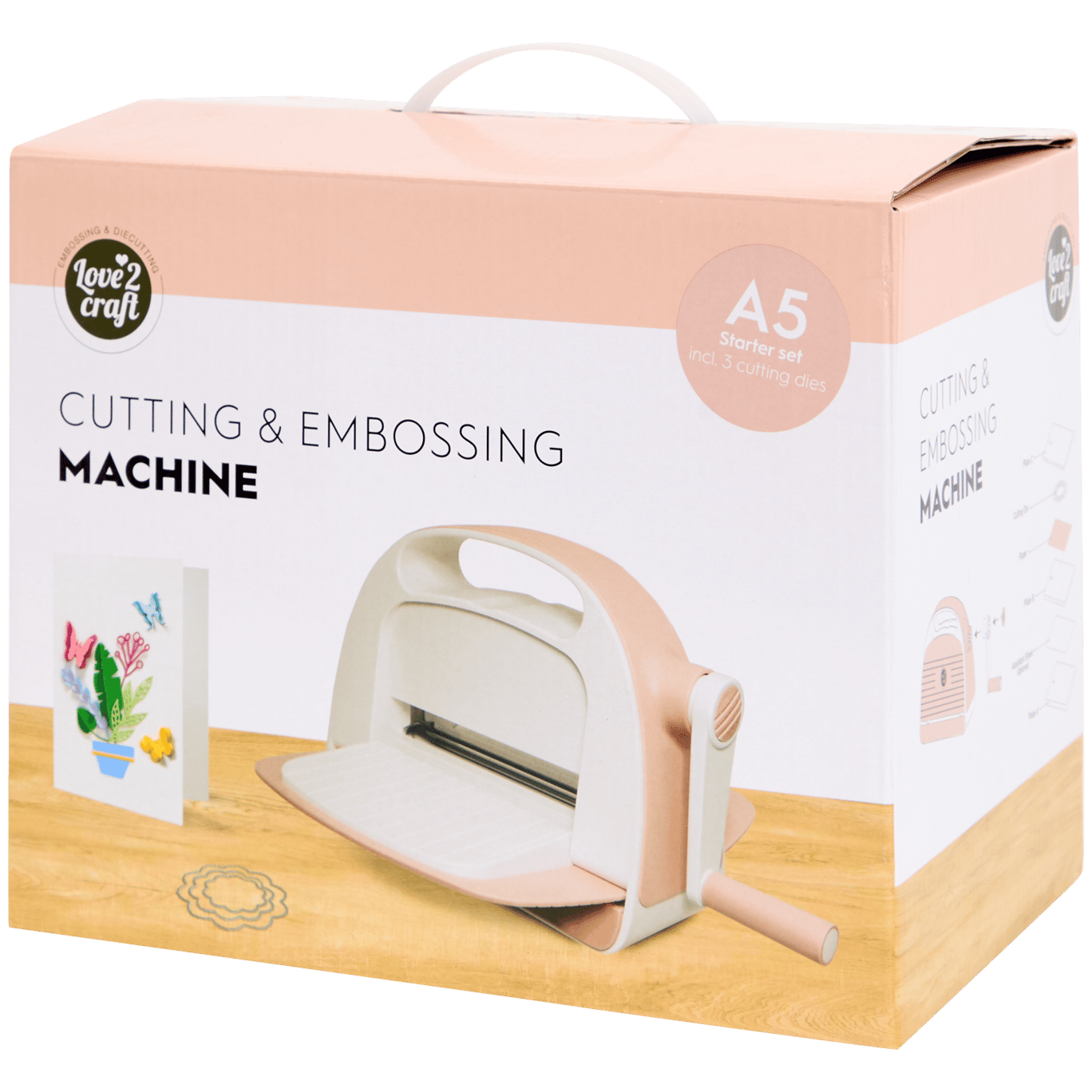 Machine de découpe et de gaufrage Love2Craft