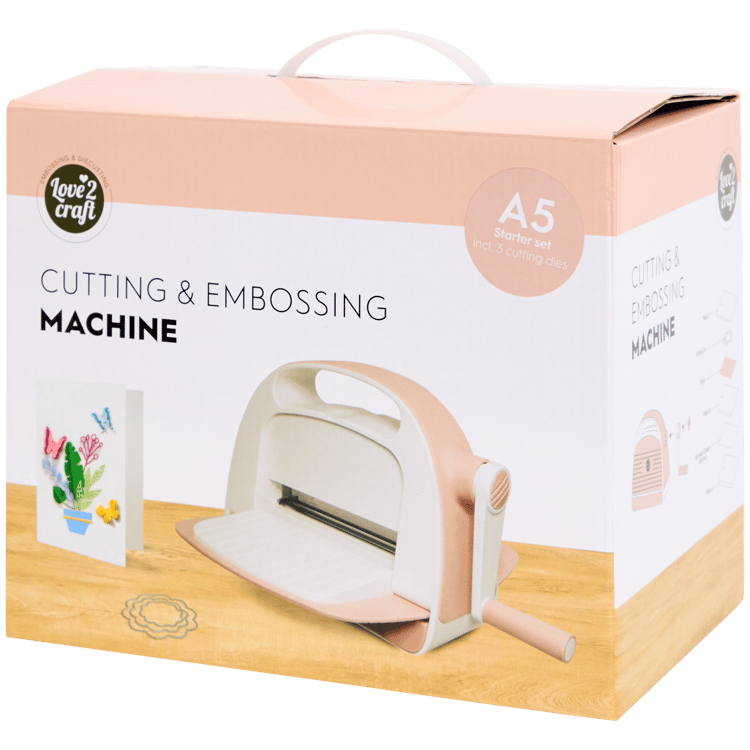 Machine de découpe et de gaufrage Love2Craft