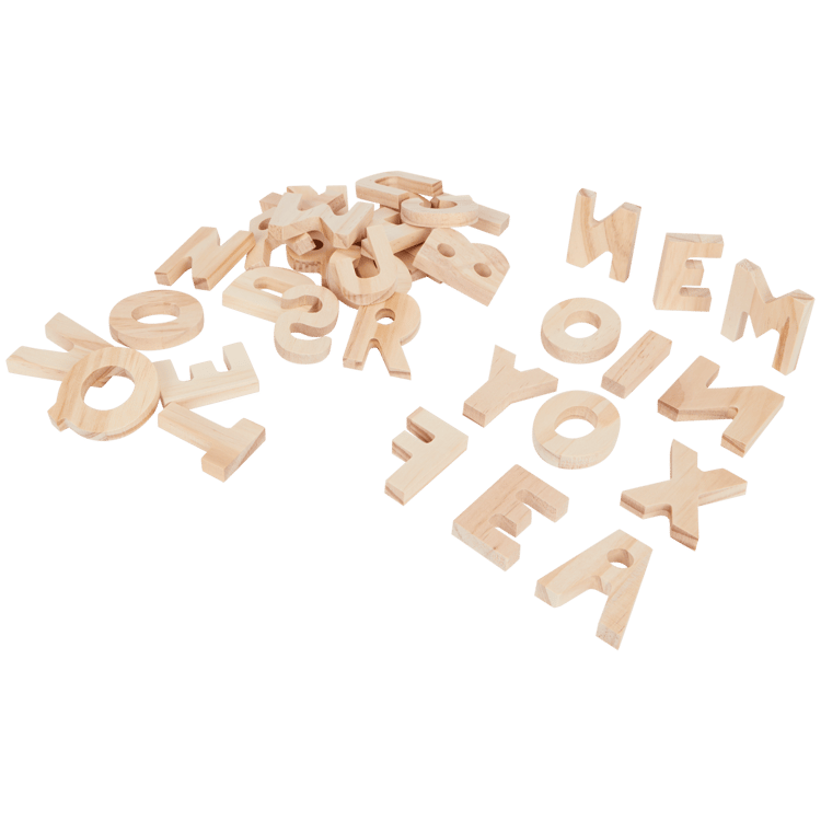 Hobby Flora houten letters