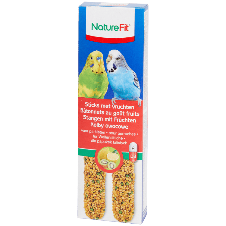 Bastoncini da rosicchiare per pappagalli Nature Fit