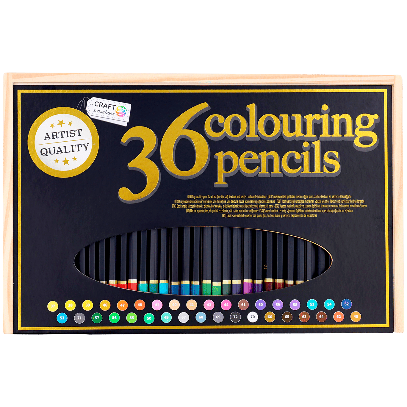 Crayons de couleur Craft Sensations