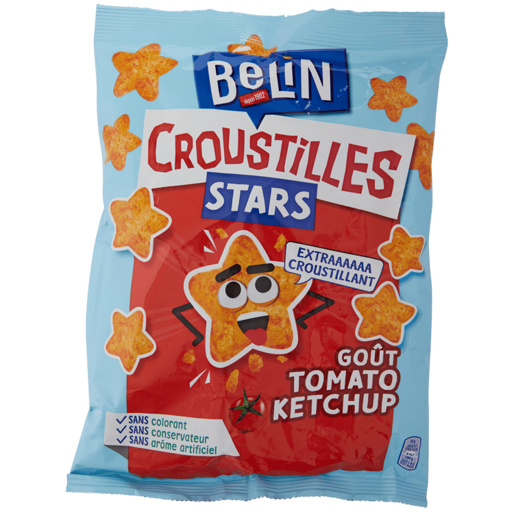 Croustilles Stars Belin Goût Tomato Ketchup
