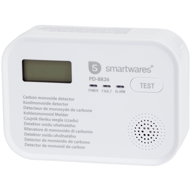 Detetor de monóxido de carbono Smartwares