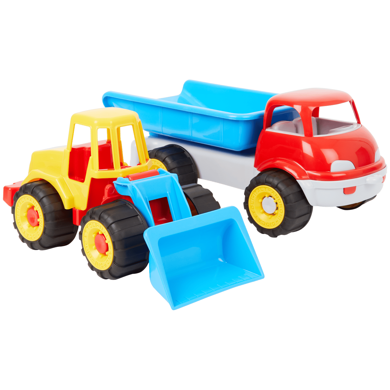 Zabawkowy samochód ciężarowy - zestaw Androni