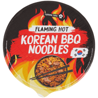 Fideos coreanos con sabor a barbacoa
