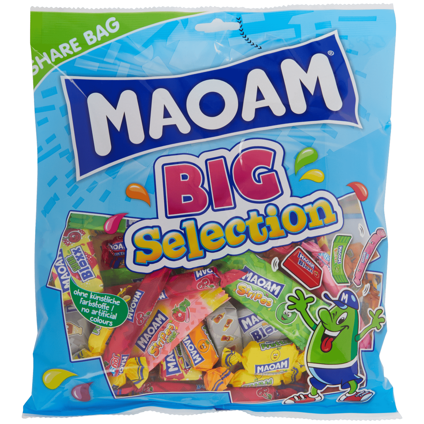 Mini sáčky s bonbony MAOAM BIG Selection