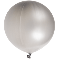 Chromované balónky XL