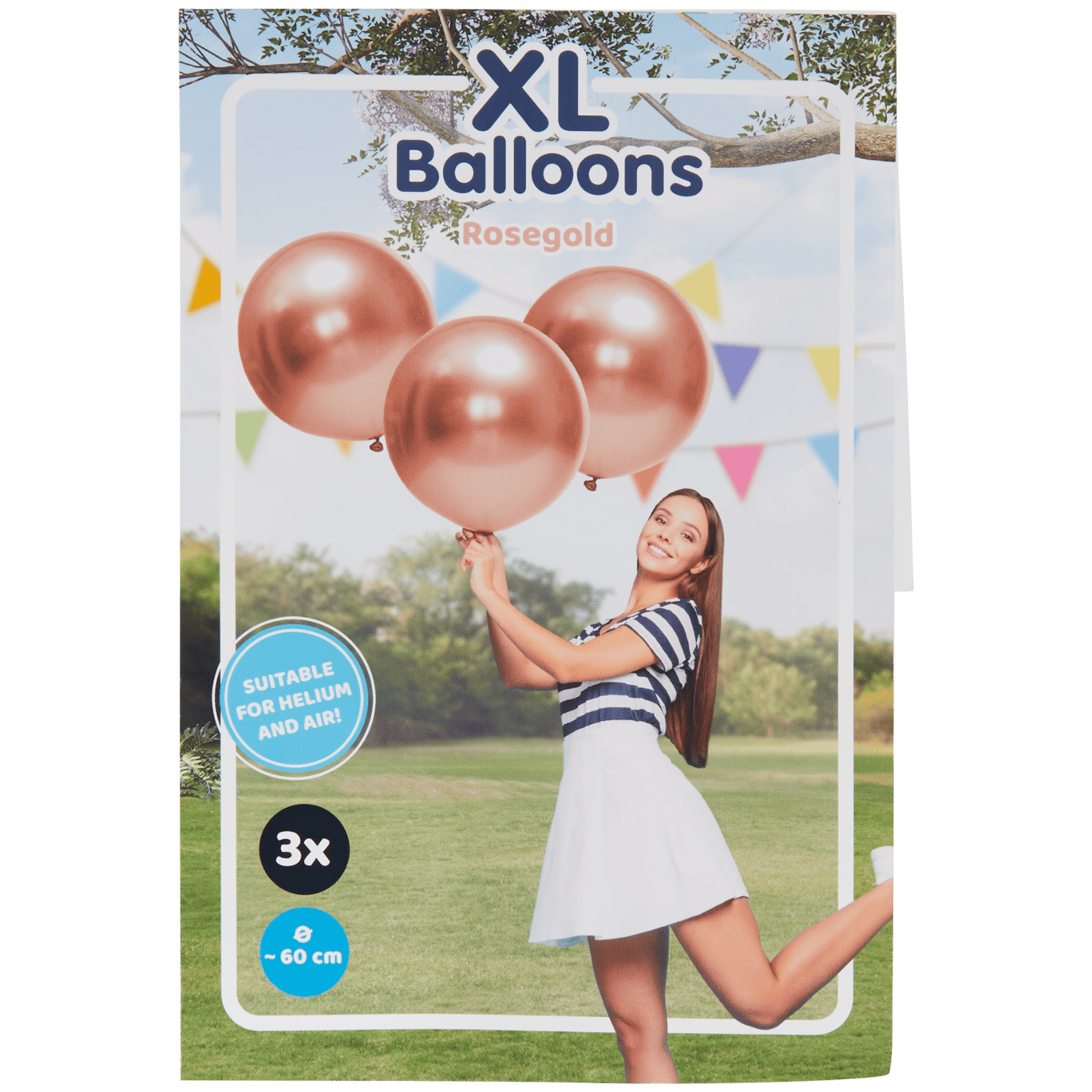 Chromowane balony XL