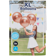 Chrome ballonnen XL