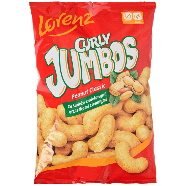 Orzeszki ziemne Lorenz Curly Jumbos Classic