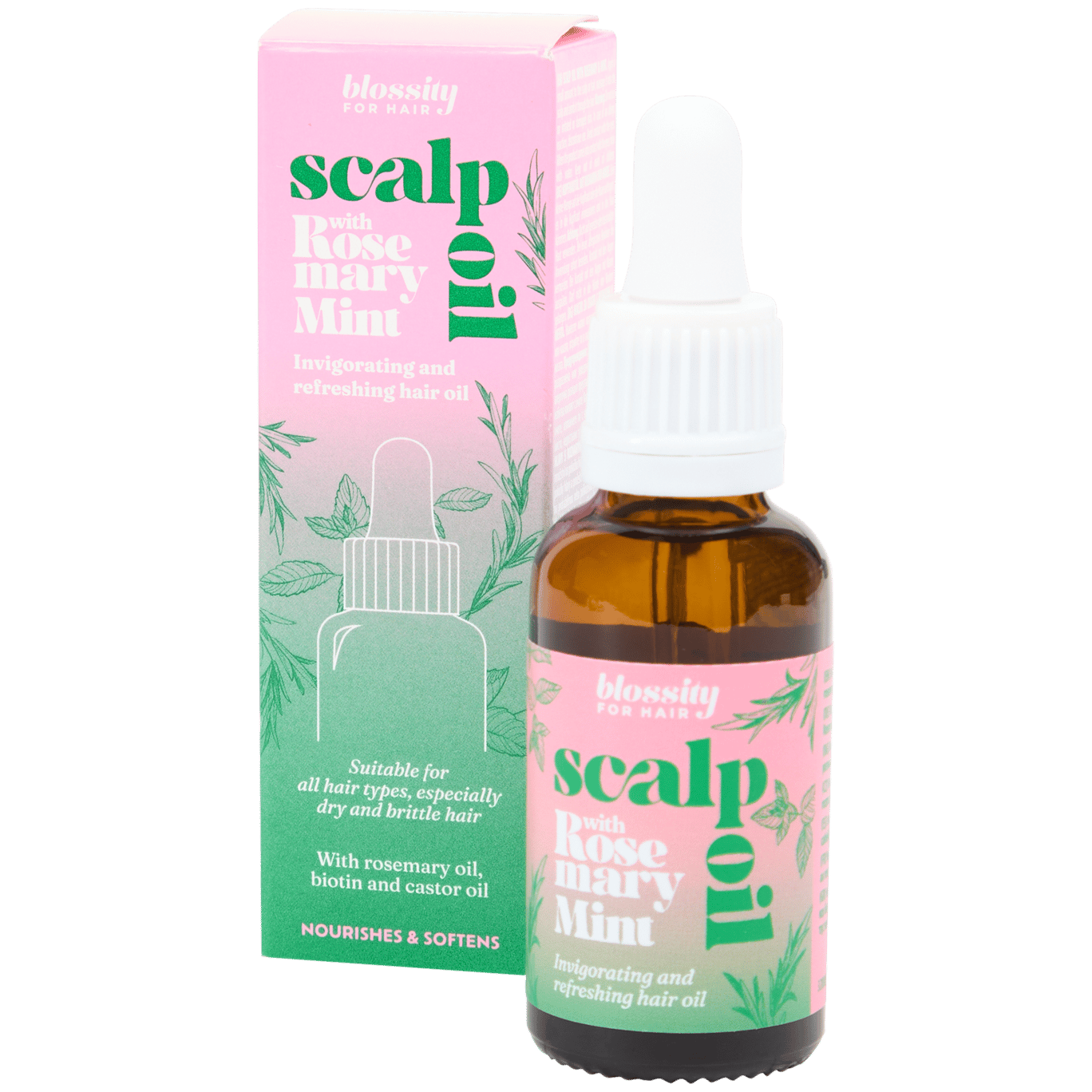 Huile capillaire Blossity Romarin & Menthe