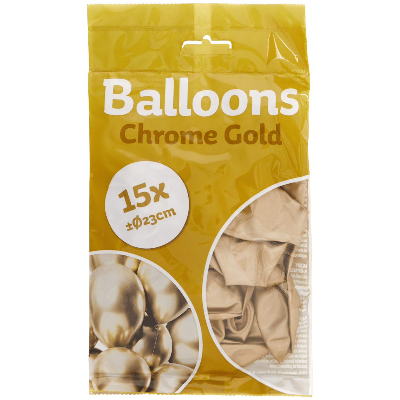 Chromované balónky