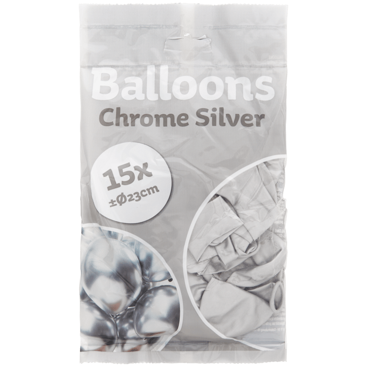 Chroom ballonnen