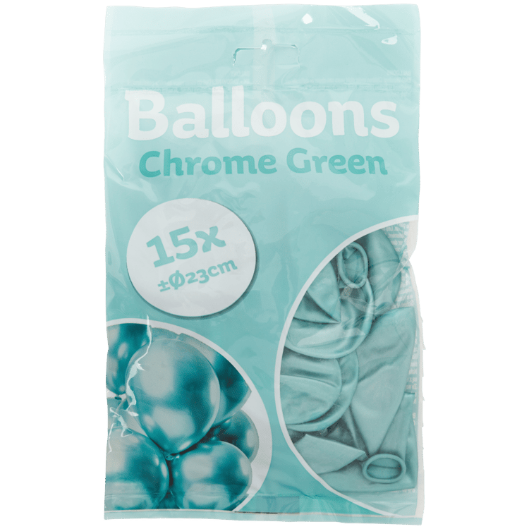 Chromowane balony
