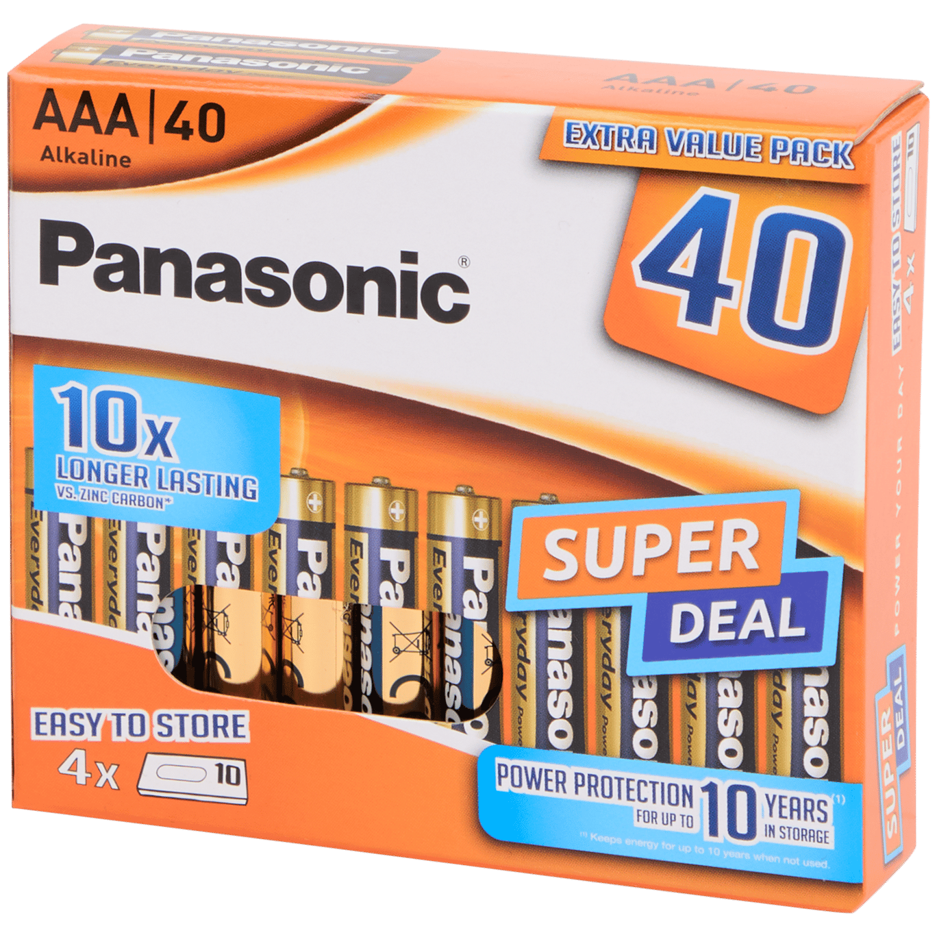 Pilhas Panasonic AAA