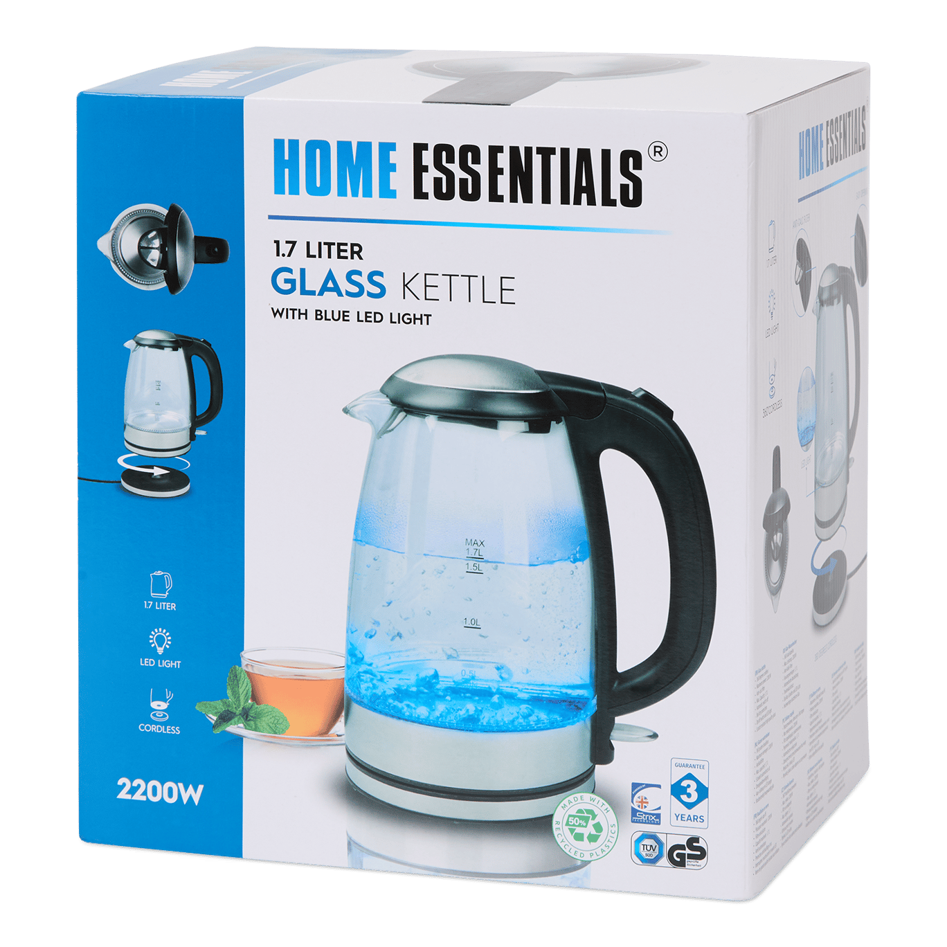 Bouilloire en verre Home Essentials