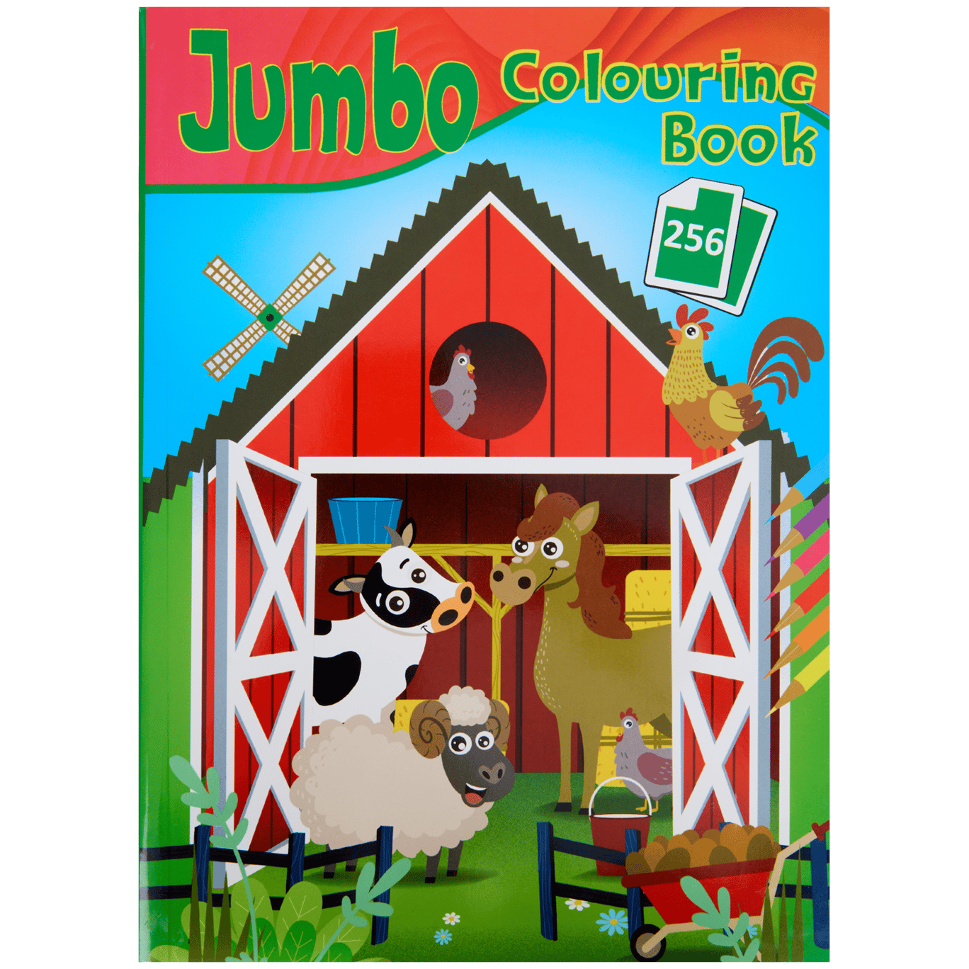 Livro de colorir Jumbo