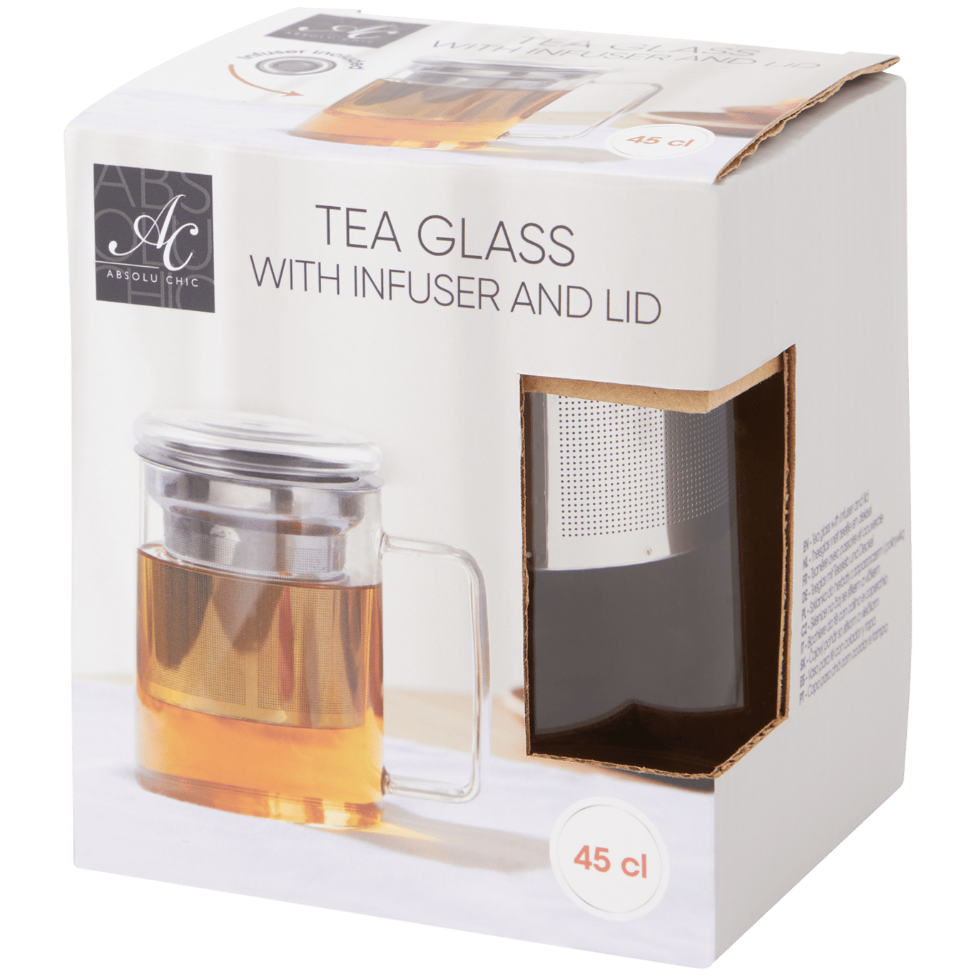 Cieex Tasse à thé avec Infuseur 450ml Tasse a The en Verre Idéal Infuseur  Thé Tasse avec Couvercle pour Thé, Tisane, Rooibos : : Cuisine et  Maison
