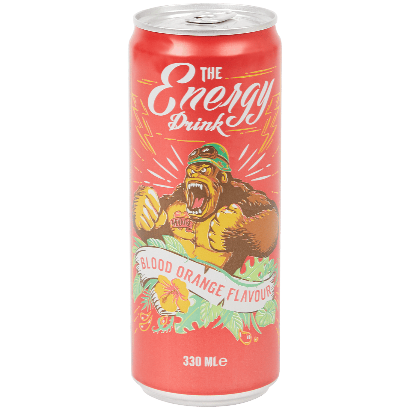 Energy drink al gusto arancia rossa