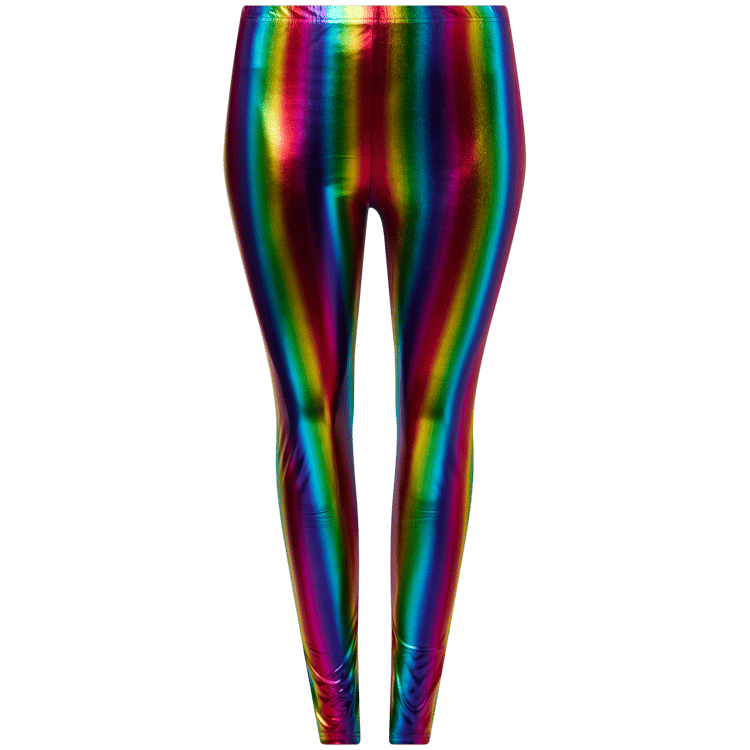 Legging de fête métallisé