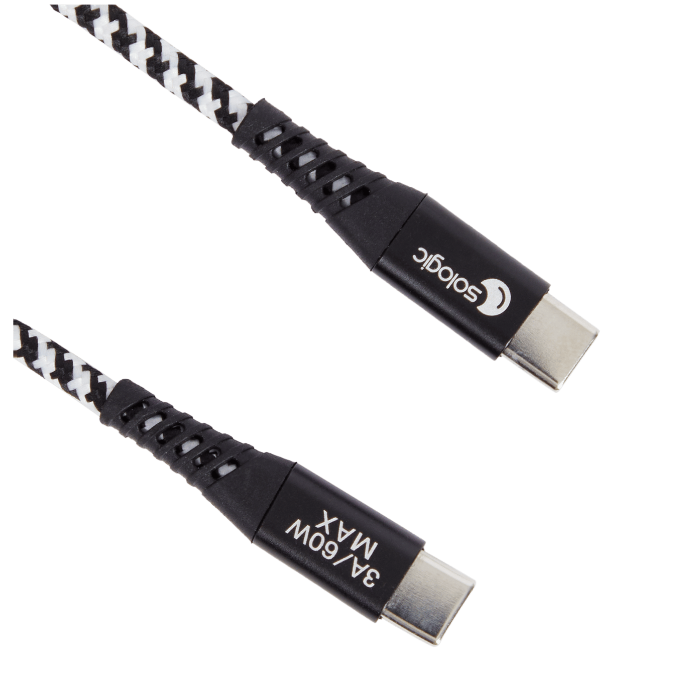 Nabíjecí a datový kabel Sologic USB-C na USB-C