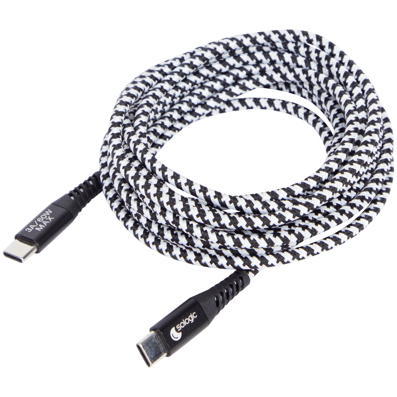 Câble de charge et de données Sologic USB-C à USB-C