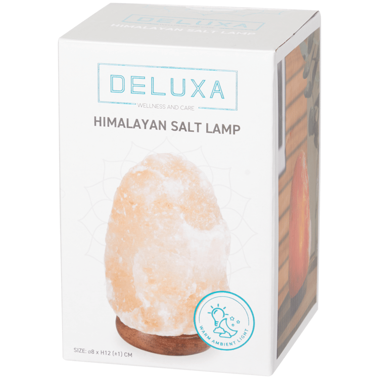 Lampada in sale rosa dell'Himalaya Deluxa