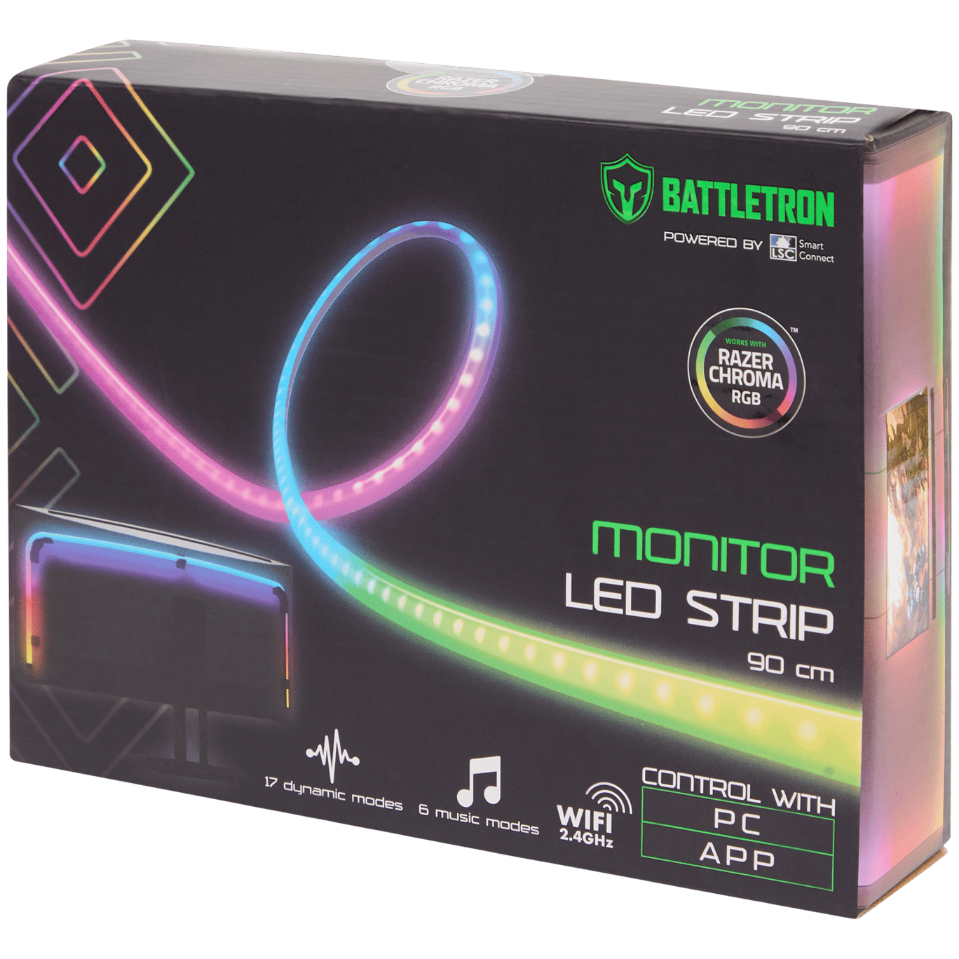 Tira de luz LED para monitor Battletron