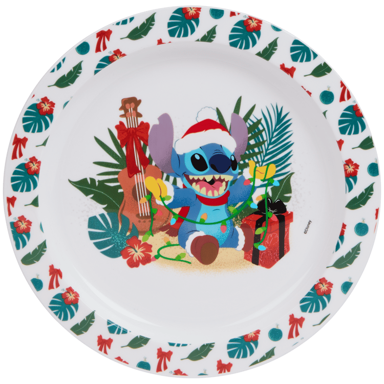 Assiette de noël Disney