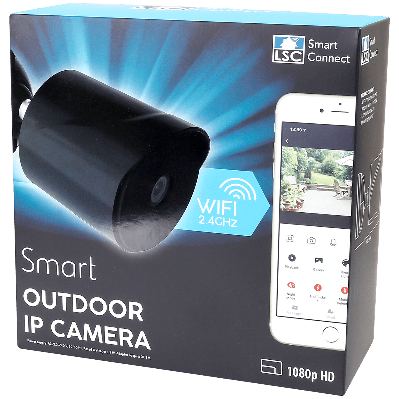 alarm masker Rubber LSC Smart Connect outdoor IP-camera | Action.com