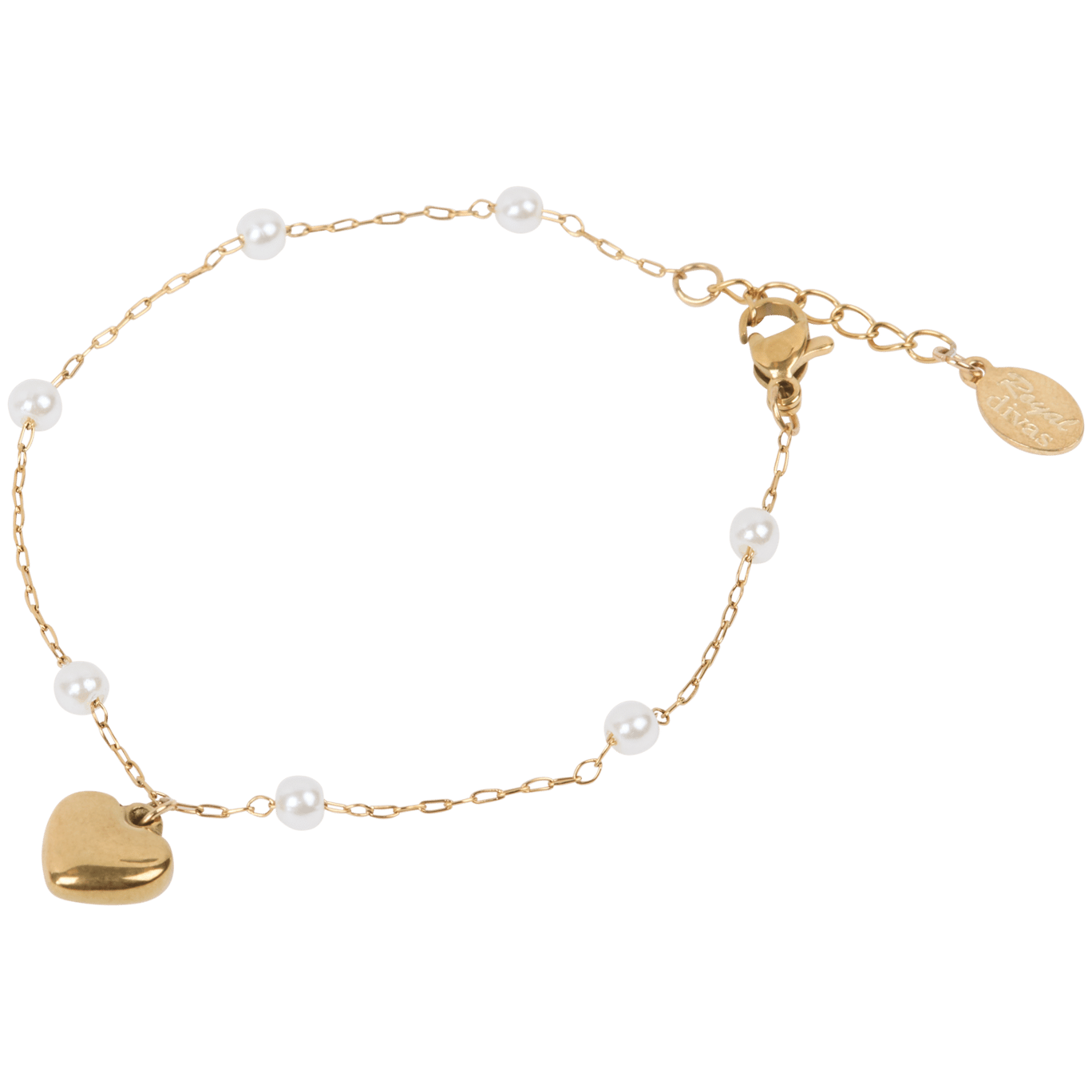 Bracciale in acciaio inox Royal Divas