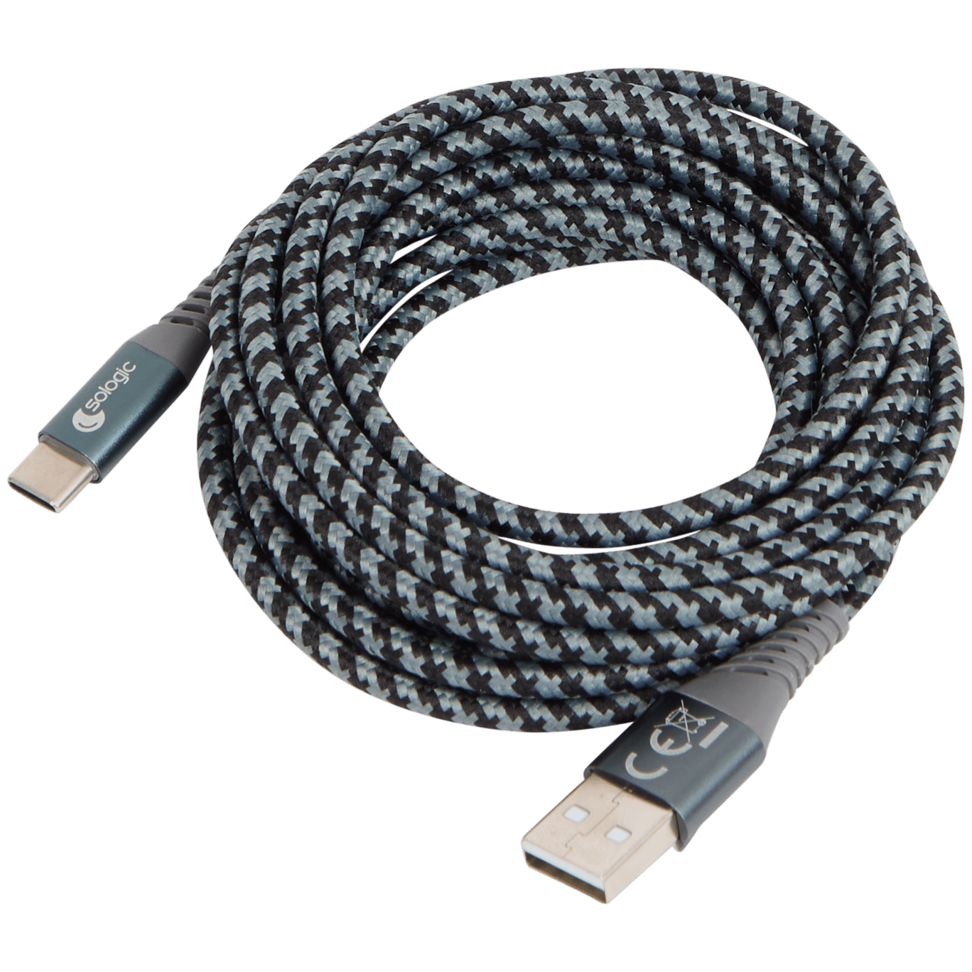 Kabel do ładowania i przesyłania danych Sologic USB-C