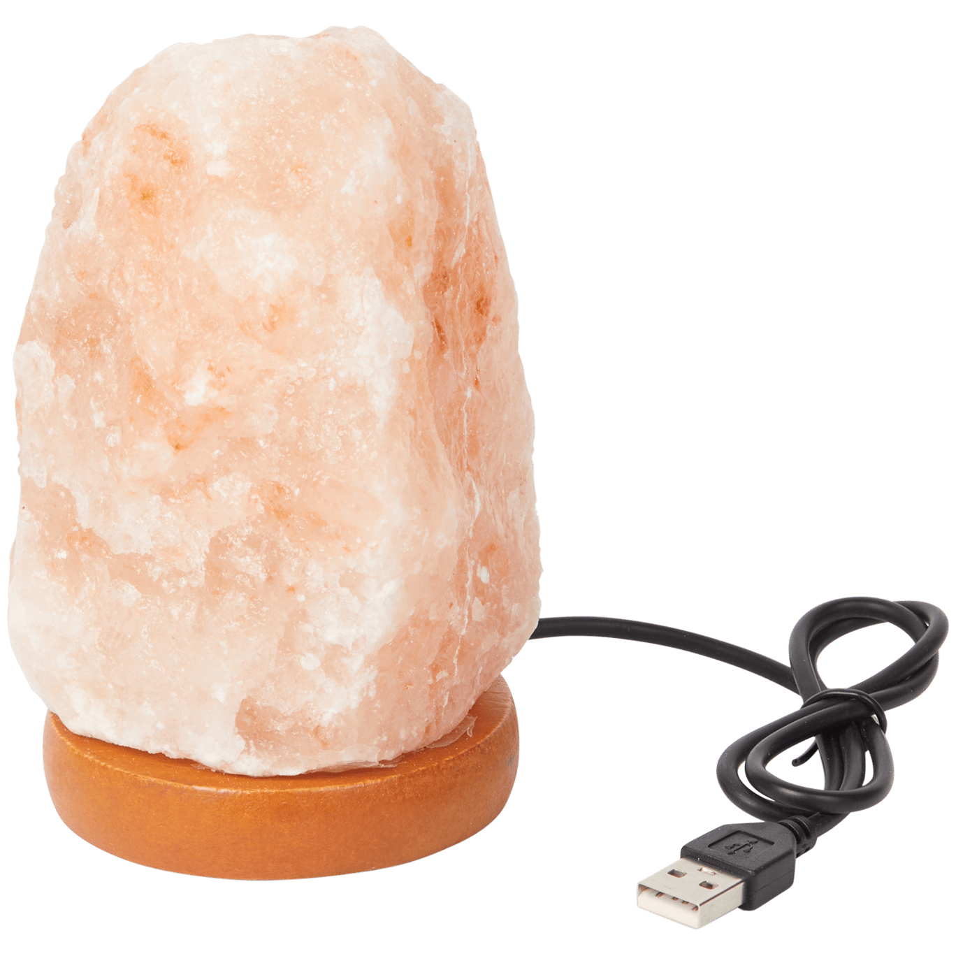 Lampe en cristal de sel d'Himalaya Deluxa