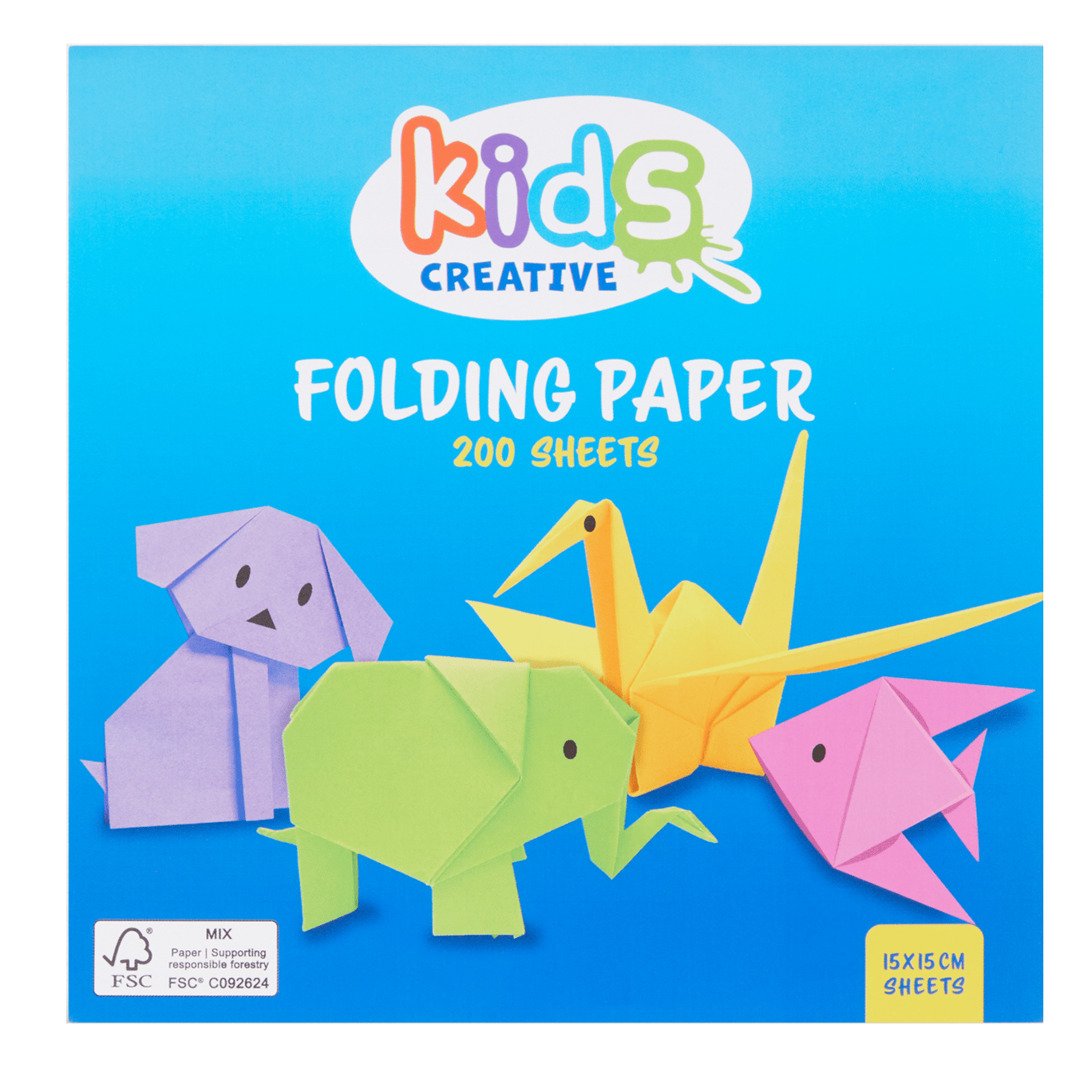 Carta per origami Kids Creative