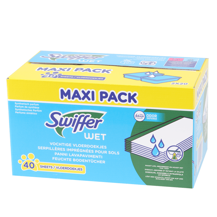 Panni umidi lavapavimenti Swiffer Wet