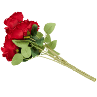 Bouquet de roses artificielles