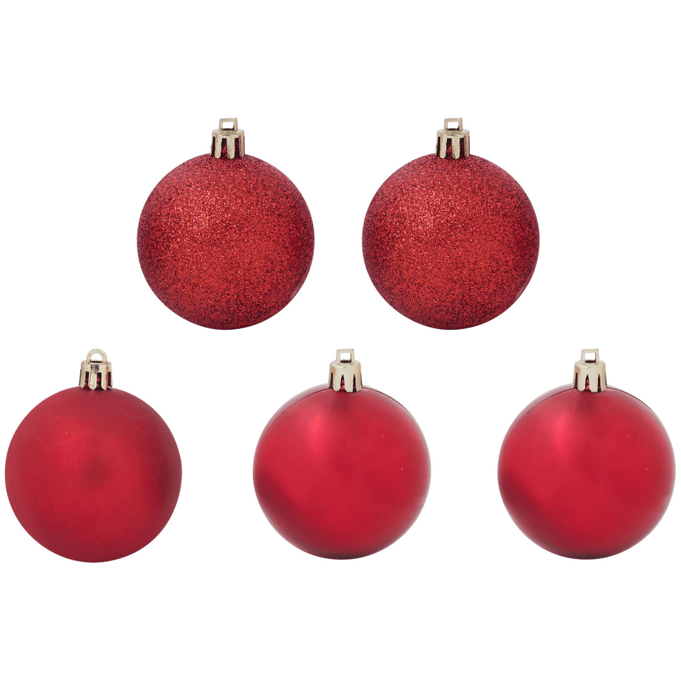 Boules de Noël en plastique