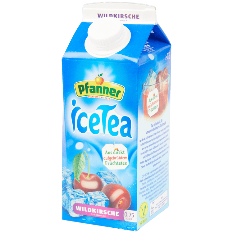 Ľadový čaj Pfanner Divoká čerešňa