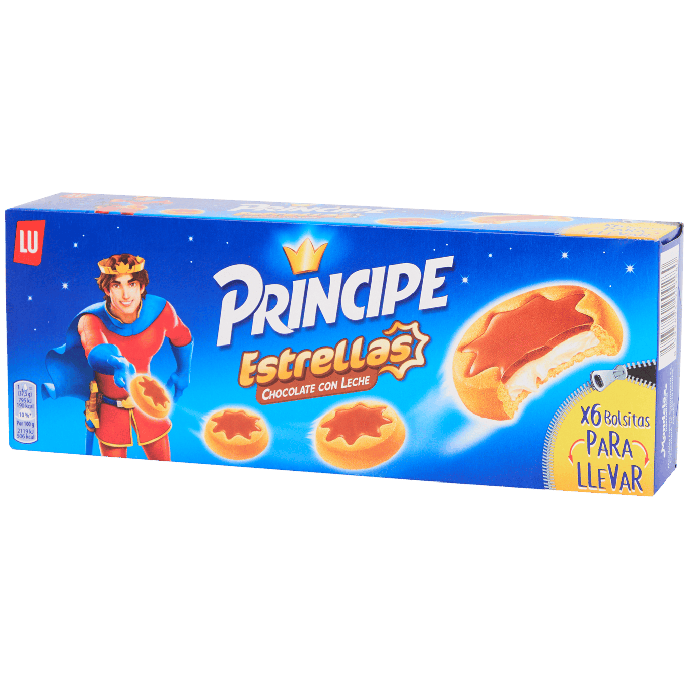 LU Prince Mini Stars melkchocolade