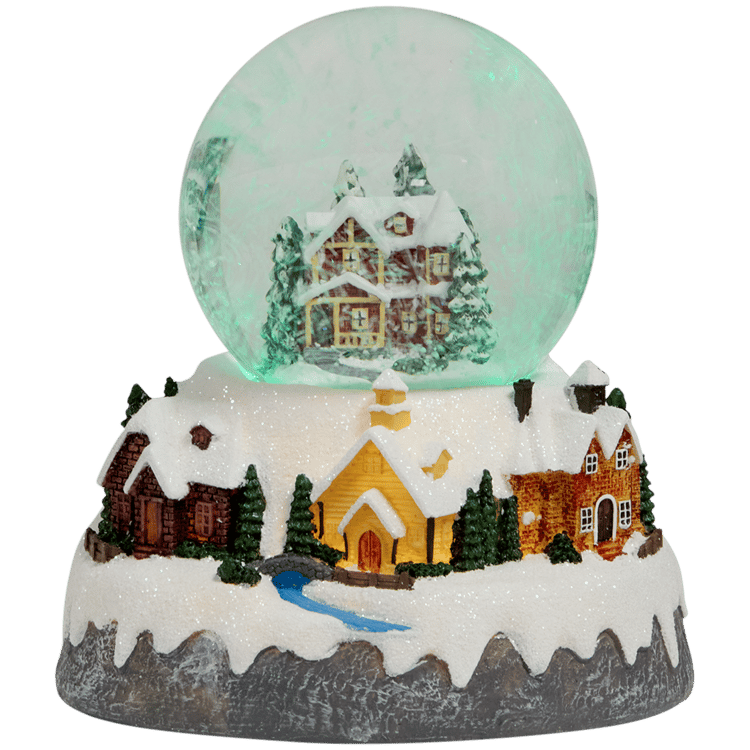 Magic Village Schneekugel