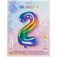 Fóliový balónek ve tvaru číslice