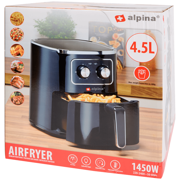 Friteuse à air chaud Alpina