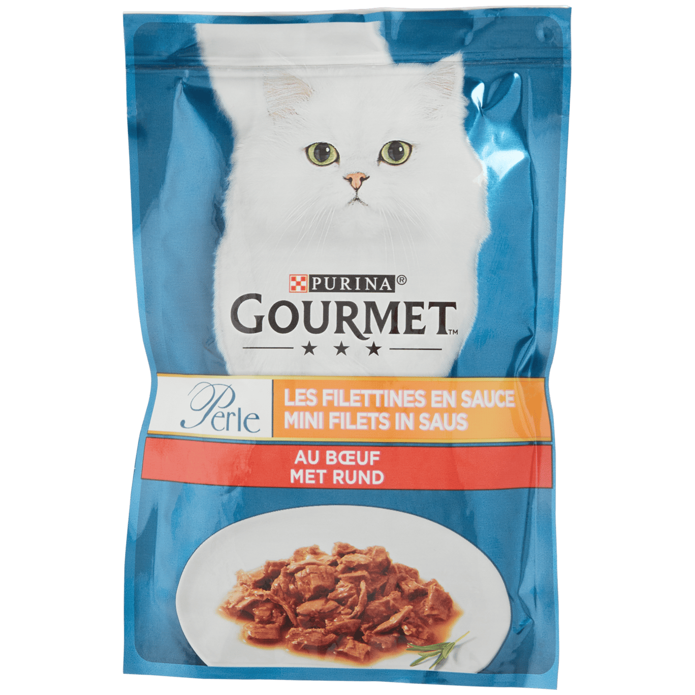 Nourriture humide pour chat Gourmet Perle