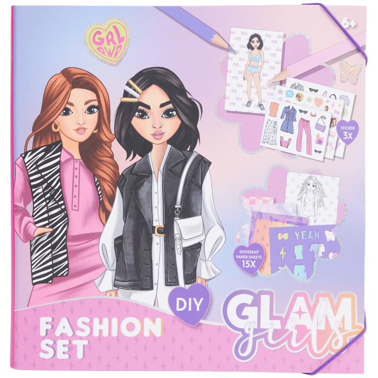 Glam Girls Fashion-Bastelbuch
