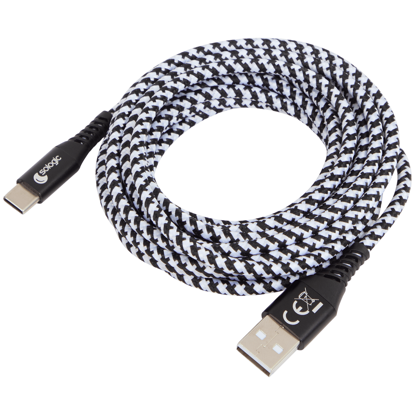 Kabel do ładowania i przesyłania danych Sologic USB-C