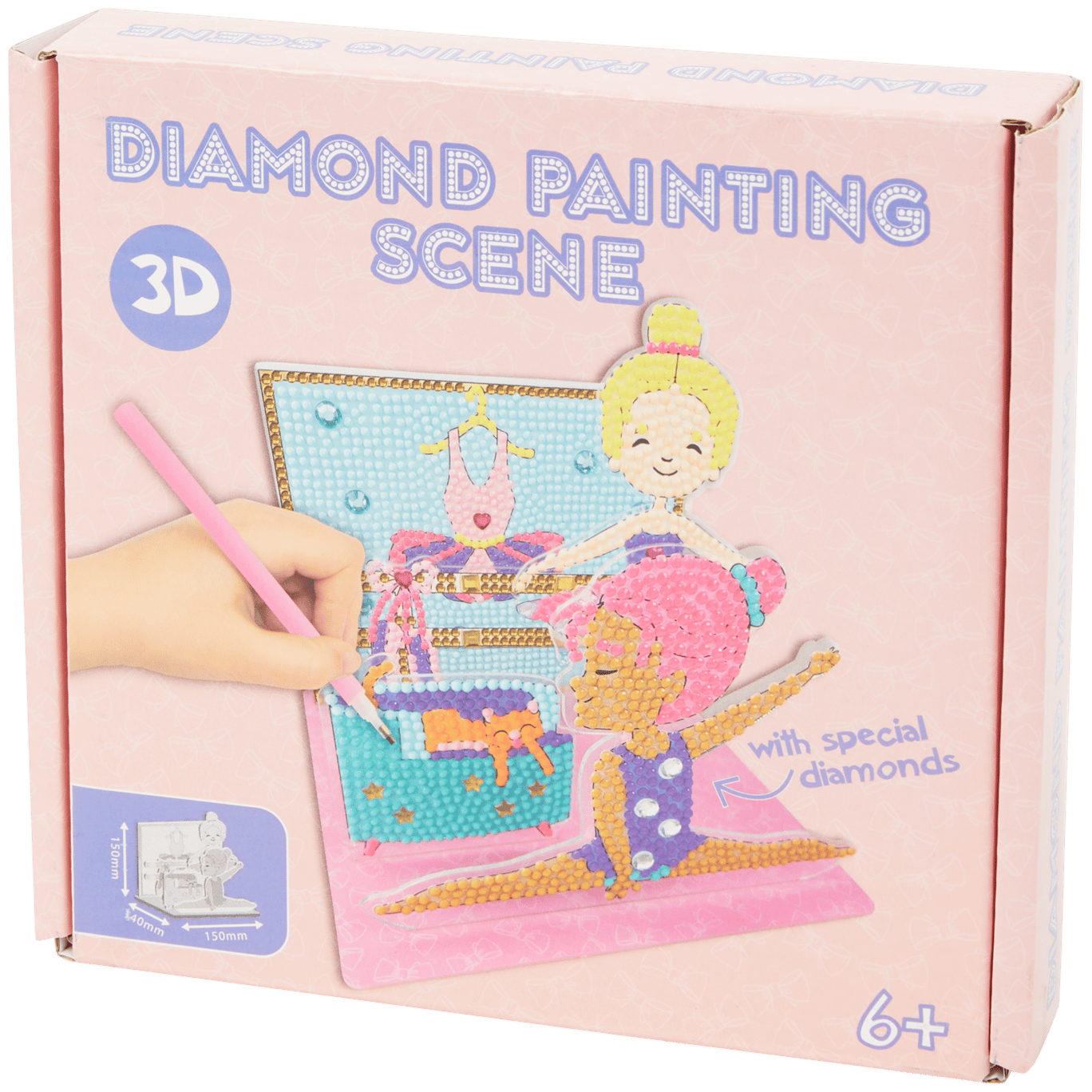 Escena para pintar con diamantes